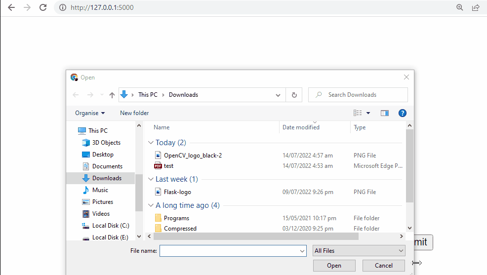 Flask send_file() Delft Stack